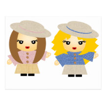 Best Friends Forever Postcard
