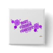 Best Friends Forever Purple Flowers buttons