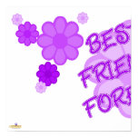 Best Friends Forever Purple Flowers Part 1