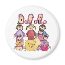 Best Friends Forever - Slumber Party magnets by girl_stuff Best Friends Forever - Slumber Party magnets