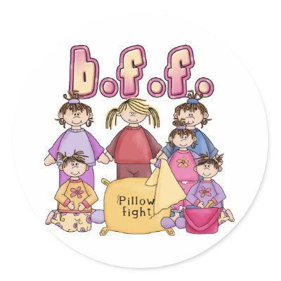 Best Friends Forever - Slumber Party Sticker by girl_stuff