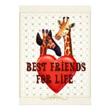 Best Friends Invitations