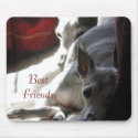 "Best Friends" italian greyhound photo mousepads