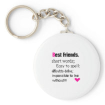 Best Friends Keychain