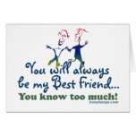 Best Friends Knows Card