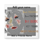 Best Friends Refrigerator Magnets