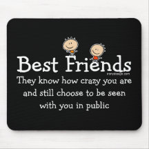 Best Friends Mousepad