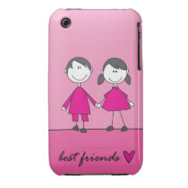 best friends pink Case-mate Iphone 4 Cases casemate cases