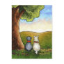 Best-friends postcard