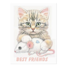 Best Friends Postcard