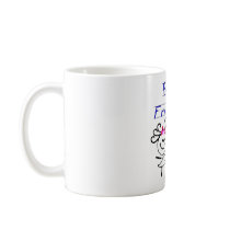 Best friends stick figure coffee mug