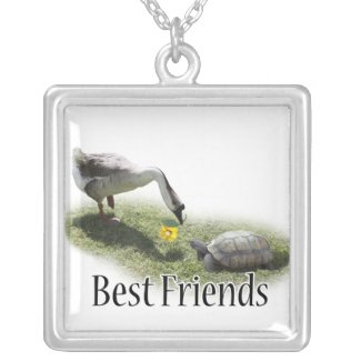 Best Friends - The Turtle & The Goose necklace