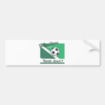 Best Game "hands down" Bumper Sticker