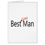 Best Gay Man Wedding Card