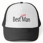 Best Gay Man Wedding Trucker Hats