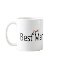 Best Gay Man Wedding Mugs