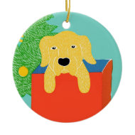 Best gift ever yellow lab- Stephen Huneck ornament