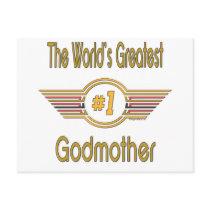 Best Gifts For Godmothers postcards