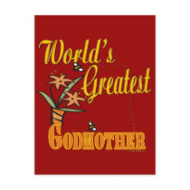 Best Gifts For Godmothers postcards