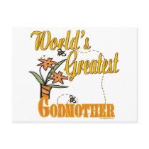 Best Gifts For Godmothers postcards