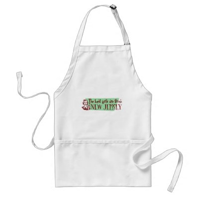 Best Girls are from New Jersey Aprons by republicofstates