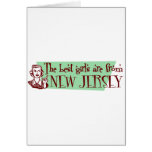 Best Girls are from New Jersey Card