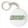 Best Girls are from New Jersey Key Chains