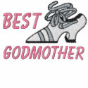 Best Godmother Embroidered Shirt embroidered shirts
