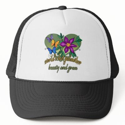 Best Godmother Gifts Trucker Hats by DesignsOutOfMind
