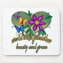 Best Godmother Gifts mousepads by DesignsOutOfMind Best Godmother Gifts mousepads