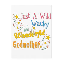 Best Godmother Gifts postcards