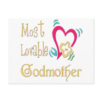 Best Godmother Gifts Postcards