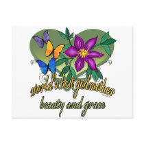 Best Godmother Gifts postcards