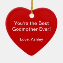 Best Godmother Ornaments