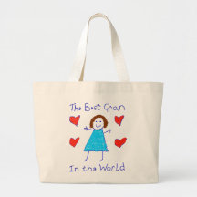 Best Gran In The World Canvas Bag