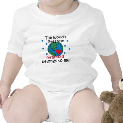 Best Grandad Belongs to me Bodysuit