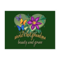 Best Grandma Ever postcards
