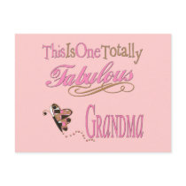 Best Grandma Ever Post Card