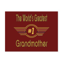 Best Grandma Ever postcards