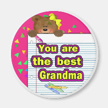 Best Grandma Fridge Magnet