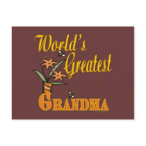 Best Grandma gifts postcards