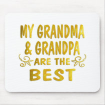 Best Grandma & Grandpa mousepads