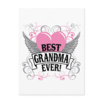 Best Grandmother Ever postcards