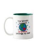 Best Grandpa Belongs to me Mugs