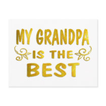 Best Grandpa postcards