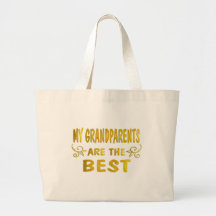 Best Grandparents Canvas Bags