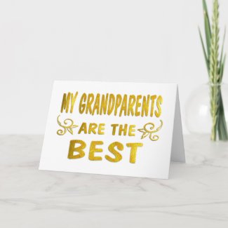 Best Grandparents card