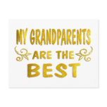 Best Grandparents Postcard