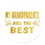 Best Grandparents Stickers