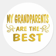 Best Grandparents Stickers